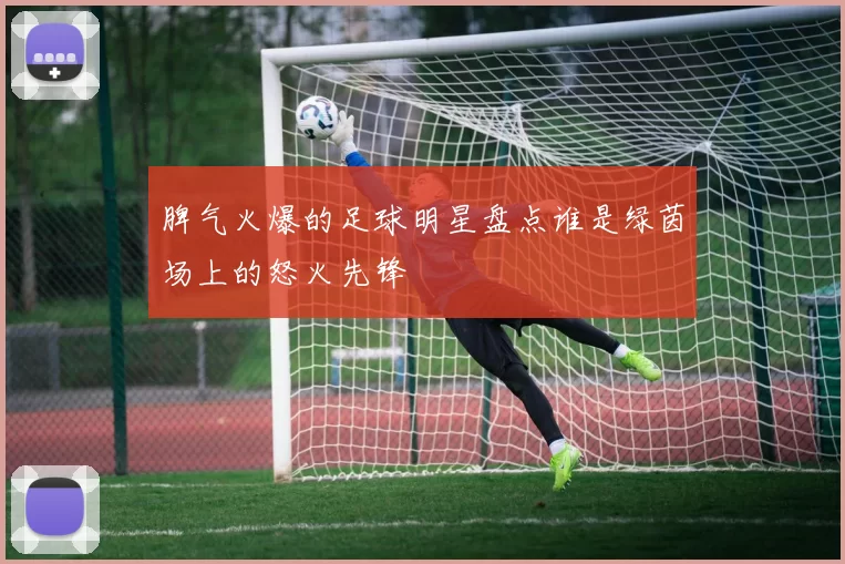 脾气火爆的足球明星盘点谁是绿茵场上的怒火先锋