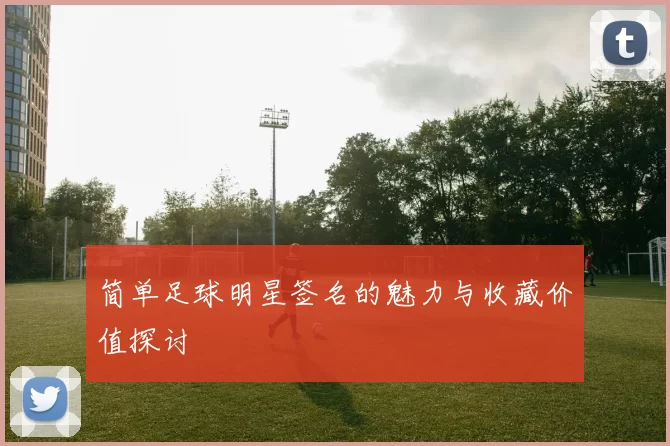 简单足球明星签名的魅力与收藏价值探讨